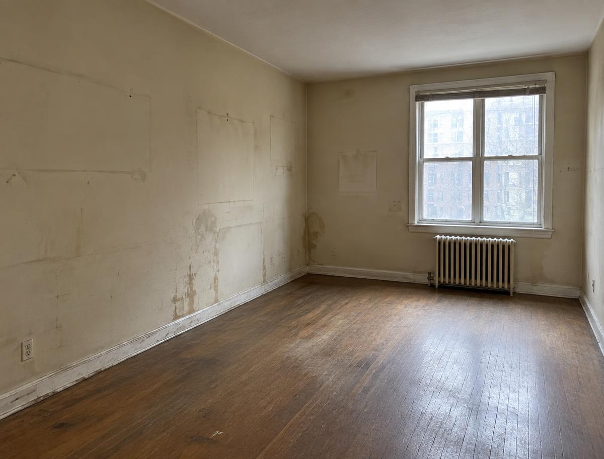 Apartamento em Londrina antes da pintura
